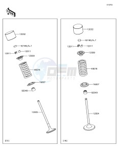 VULCAN S ABS EN650DHFA XX (EU ME A(FRICA) drawing Valve(s)