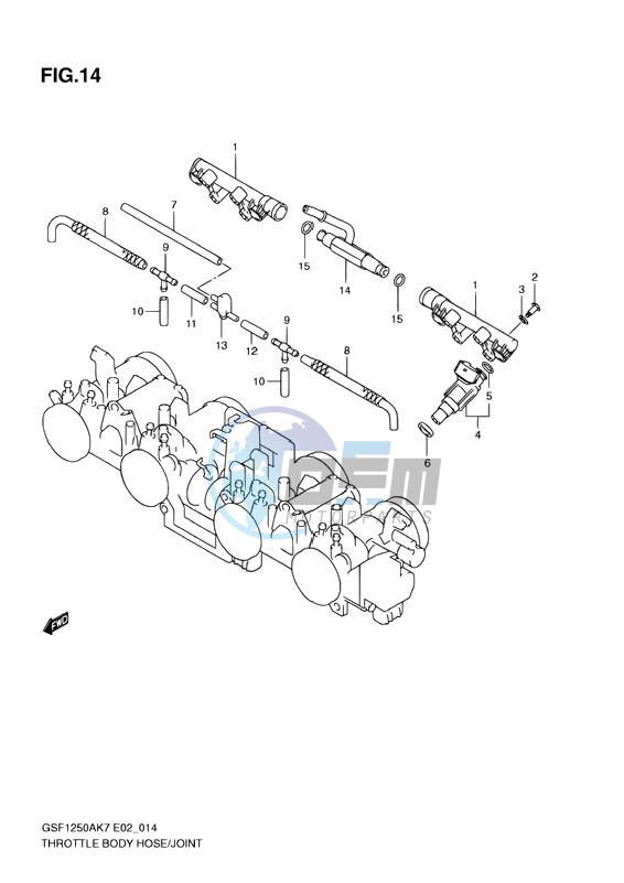 THROTTLE BODY HOSE-JOINT