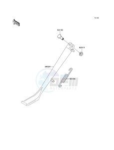 VN 800 A [VULCAN 800] (A10-A11) [VULCAN 800] drawing STAND-- S- -