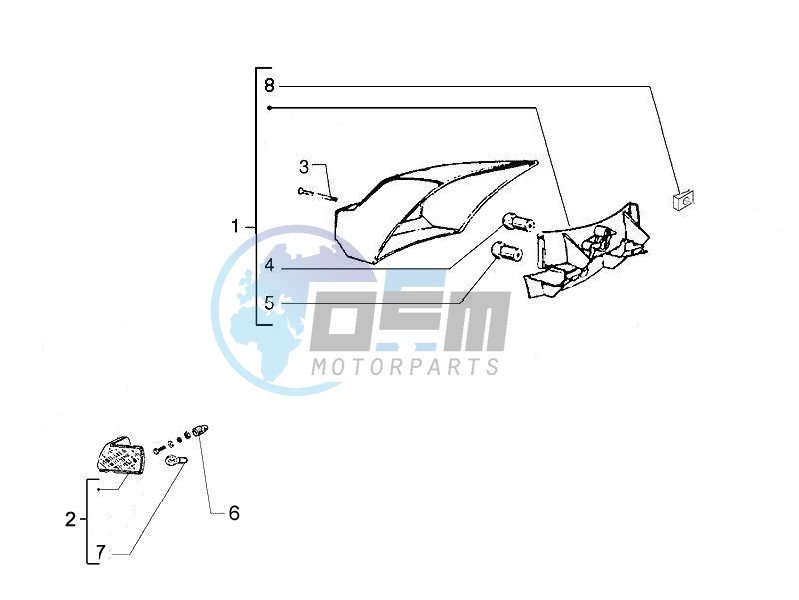 Rear headlamps - Turn signal lamps