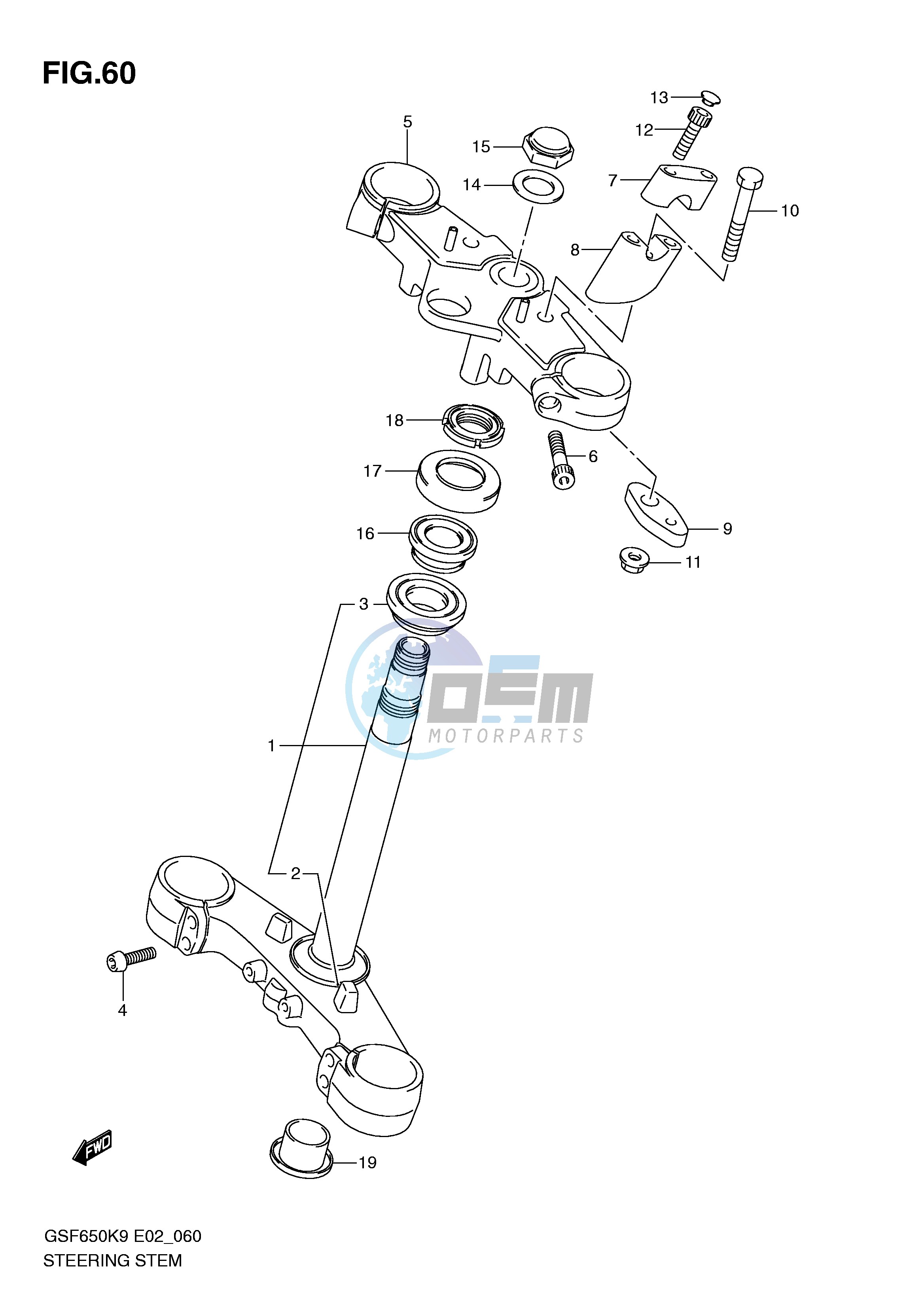 STEERING STEM