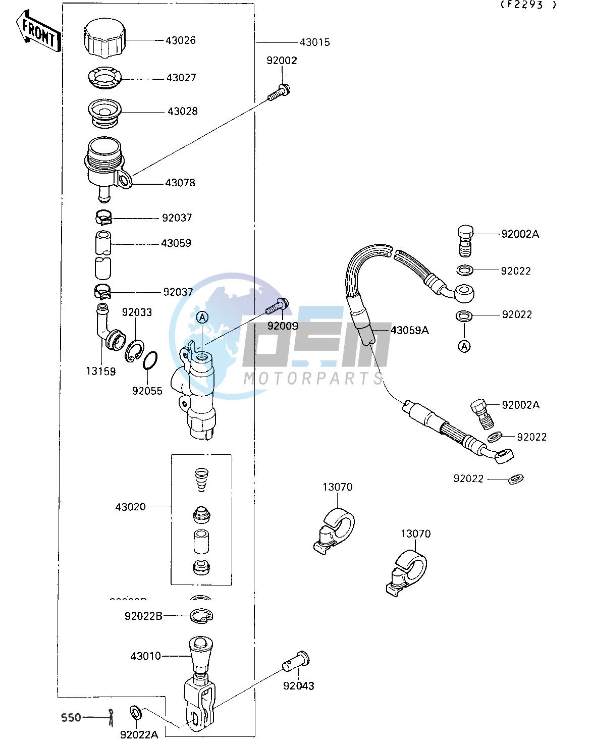 REAR MASTER CYLINDER