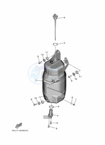 YXF1000EWS YX10FRPSN (B4JC) drawing OIL TANK