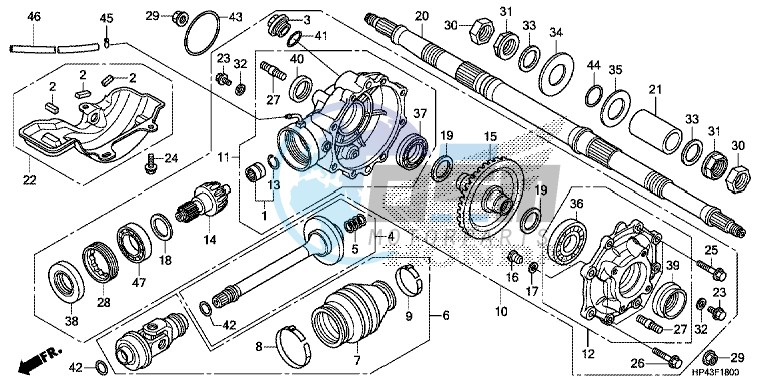 REAR FINAL GEAR