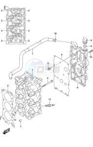 DF 30A drawing Cylinder Head