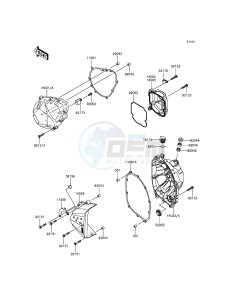 Z800 ZR800CDS UF (UK FA) XX (EU ME A(FRICA) drawing Engine Cover(s)