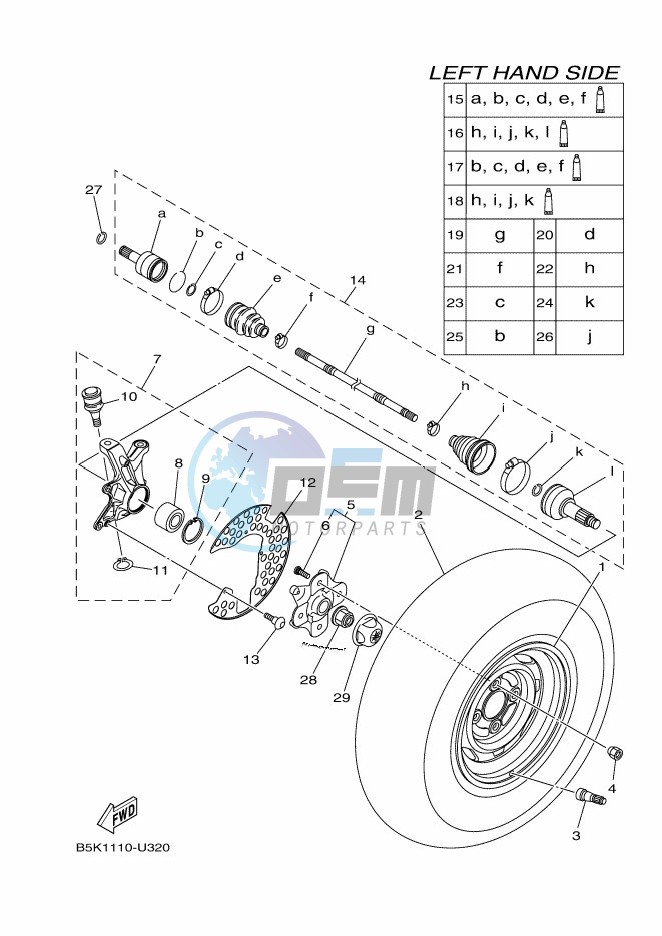 FRONT WHEEL