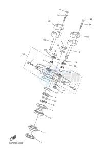 FZ8-NA FZ8 (NAKED, ABS) 800 FZ8-N ABS (59P8) drawing STEERING