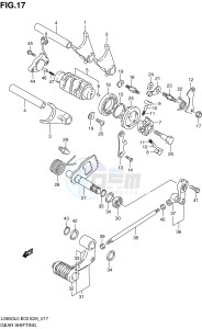 LS650 (E3-E28) SAVAGE drawing GEAR SHIFTING