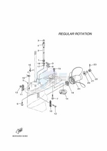 F115BET drawing PROPELLER-HOUSING-AND-TRANSMISSION-2