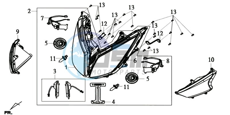 HEAD LAMP CPL.