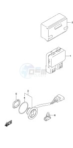 DF 30A drawing PTT Switch Remote Control