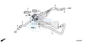 VT750CSD Shadow - VT750CS-D 2ED - (2ED) drawing AIR INJECTION VALVE (VT750C/C2S/CA/CS)