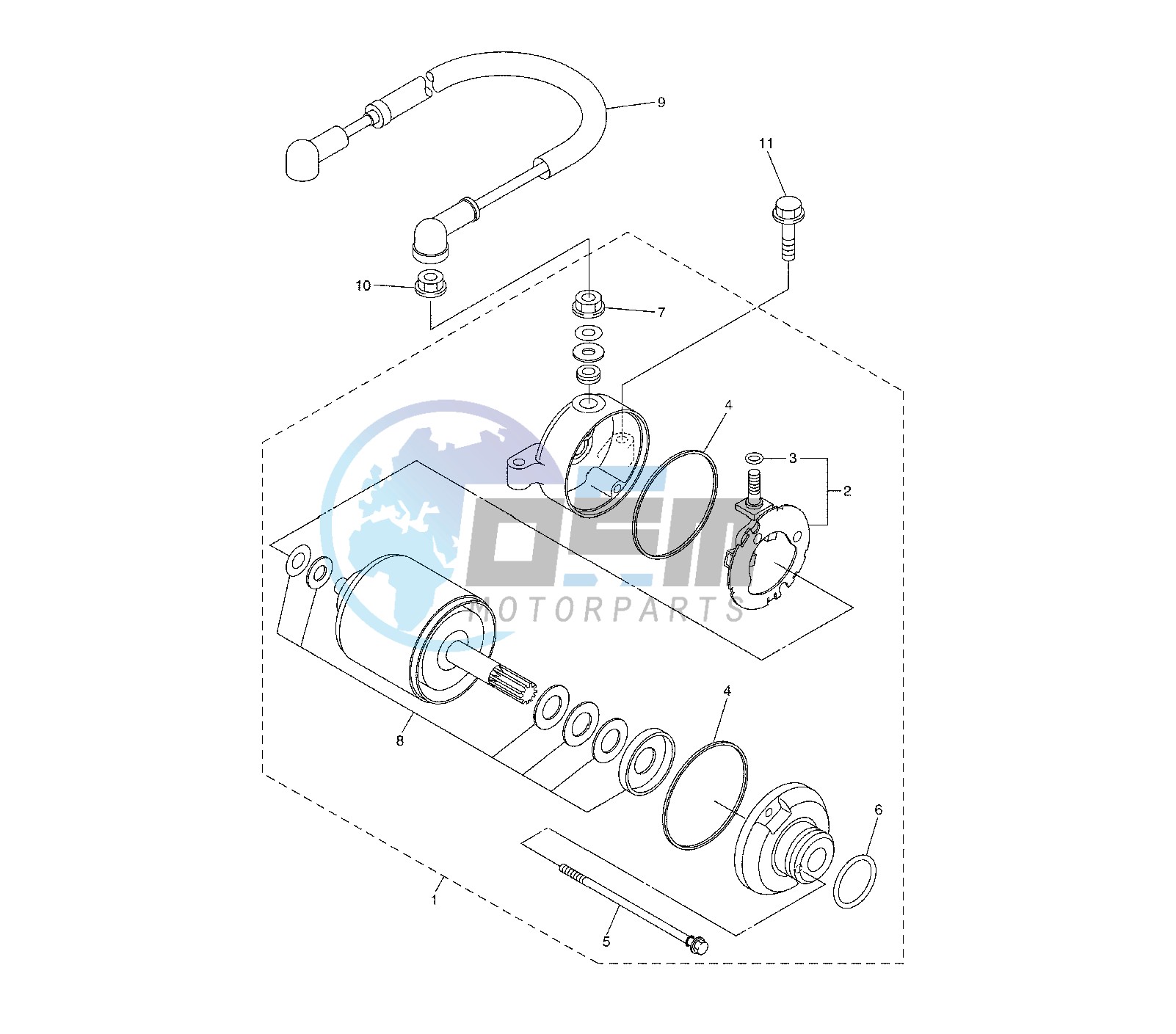 STARTING MOTOR