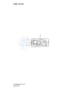 GSX-1250F ABS EU drawing GASKET SET