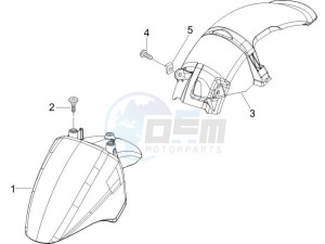 ZIP 100 4T NOABS E2-E3 (APAC) drawing Wheel housing - Mudguard