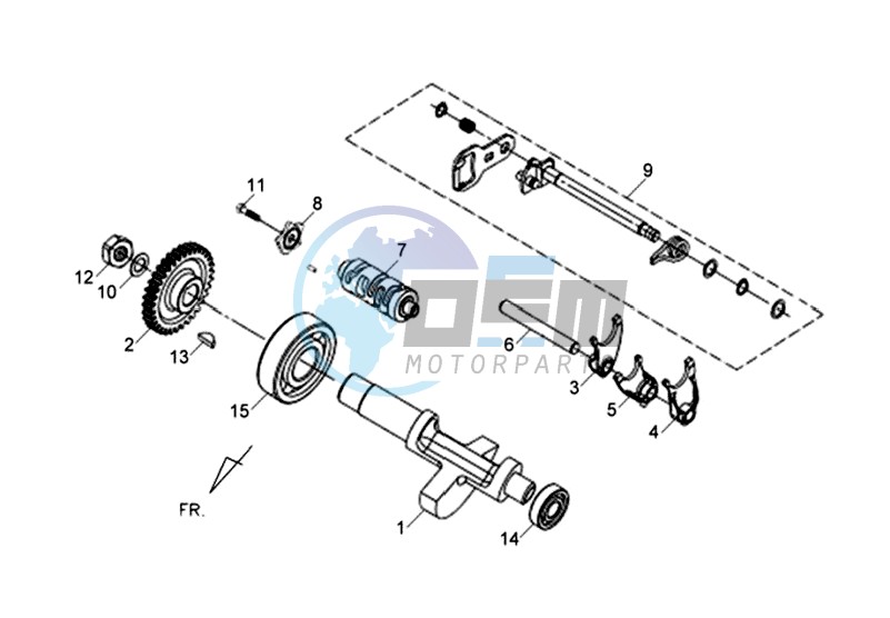 GEAR AXLE