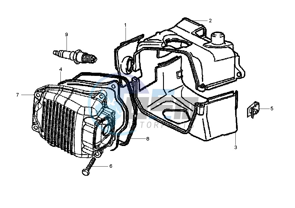 Cylinder head cover