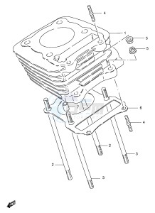 LT-F160 (P24) drawing CYLINDER