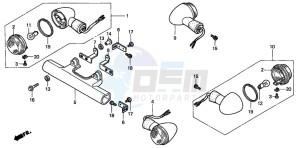 VT750C drawing WINKER