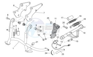 Norge 1200 IE 8V Polizia Stradale drawing Stands