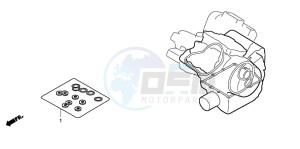 VT750CA drawing GASKET KIT B