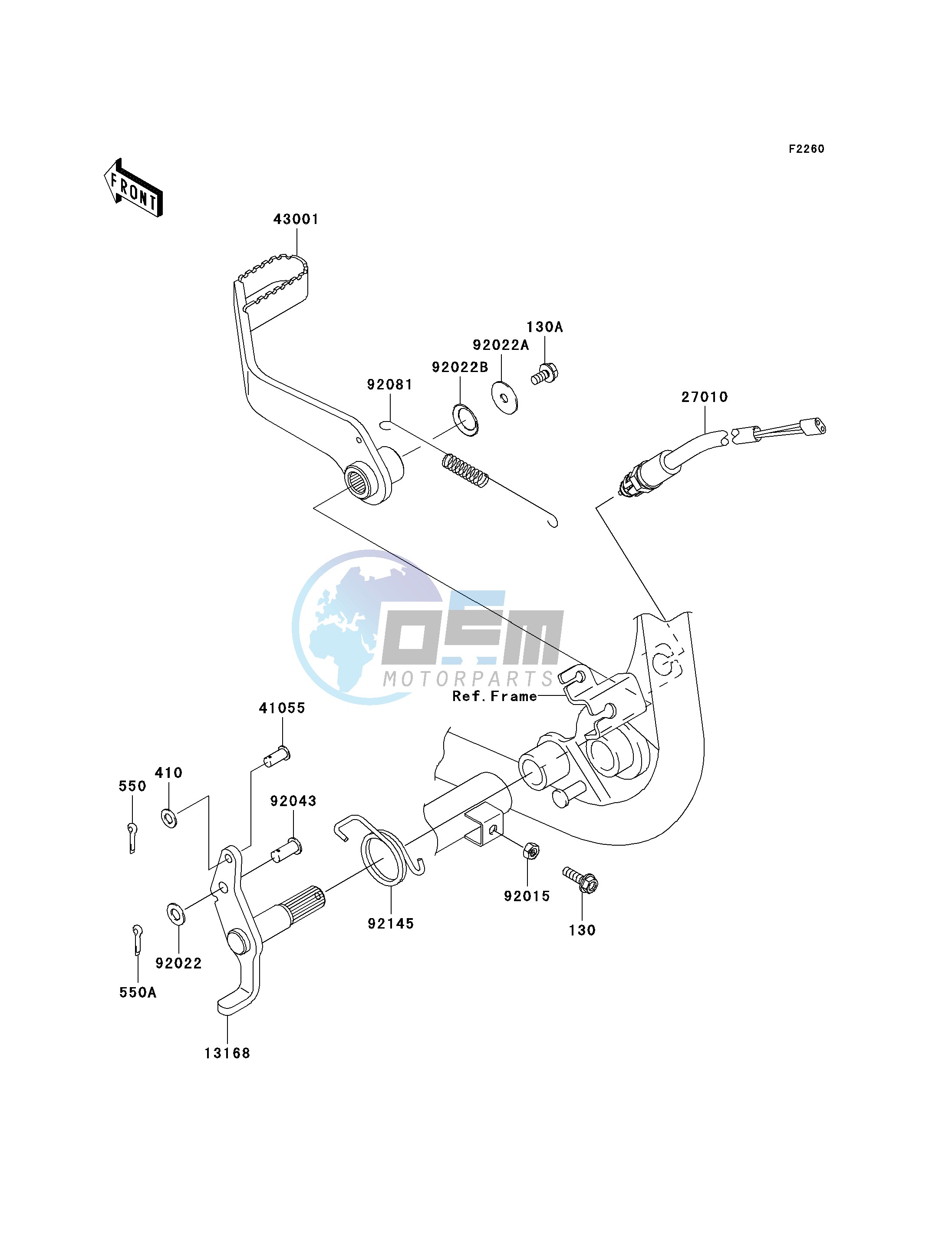 BRAKE PEDAL