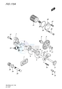 RM-Z250 EU drawing OIL PUMP