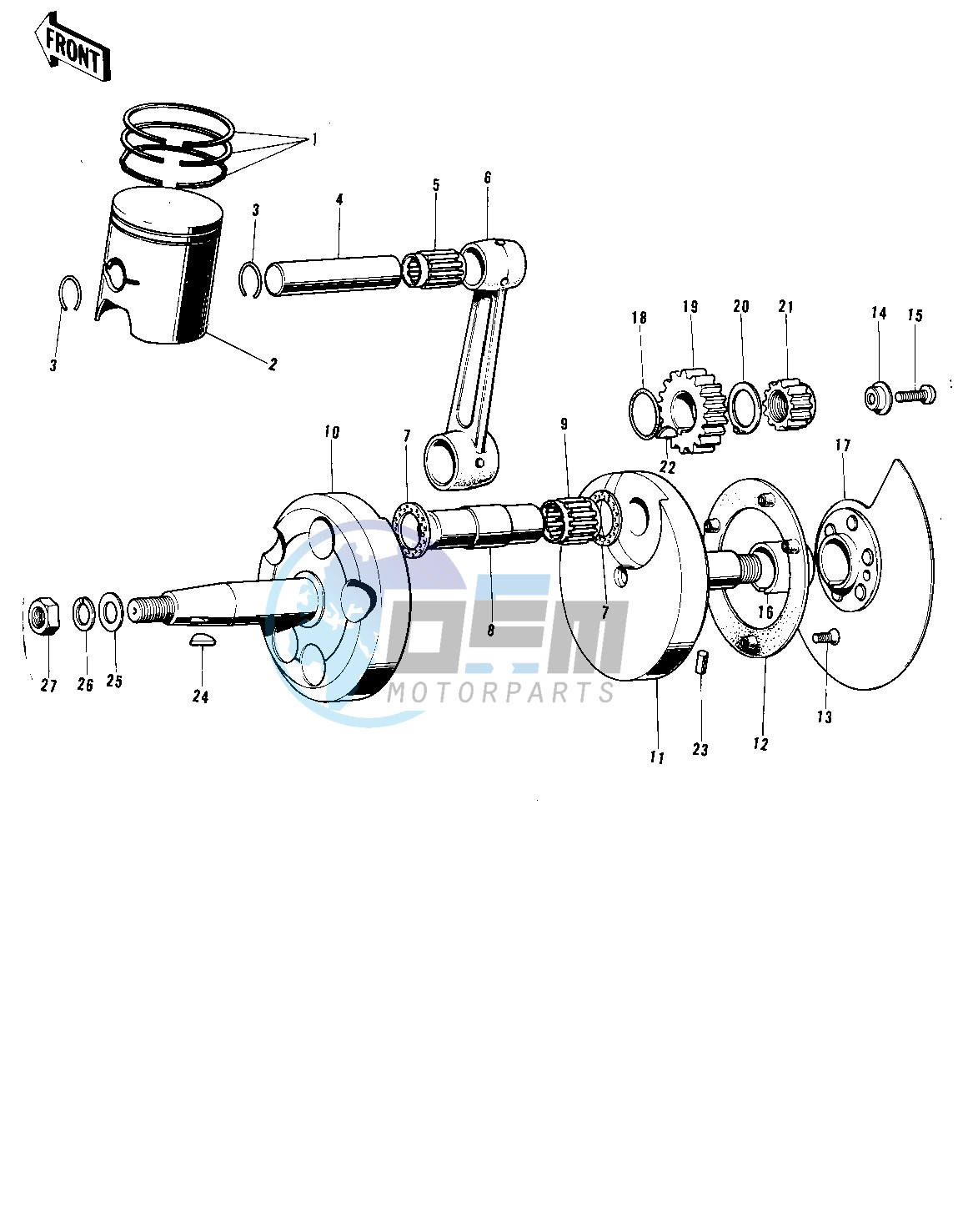 CRANKSHAFT_PISTON_ROTARY VALVE -- F8-A- -