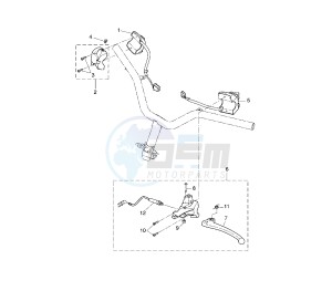 BW'S 50 drawing HANDLE SWITCH AND LEVER