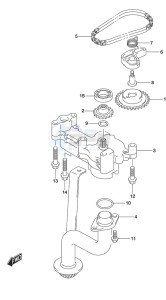 DF 250AP drawing Oil Pump