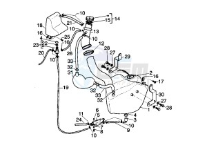 DNA 125-180 125 drawing Fuel Tank