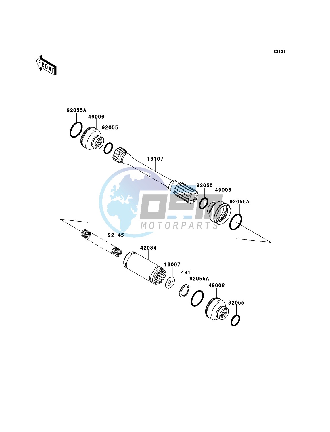 Drive Shaft-Propeller