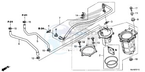 VT750C2SD UK - (E) drawing FUEL PUMP (VT750C/C2S/CA/CS)