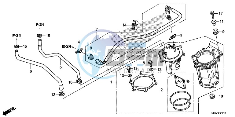 FUEL PUMP (VT750C/C2S/CA/CS)