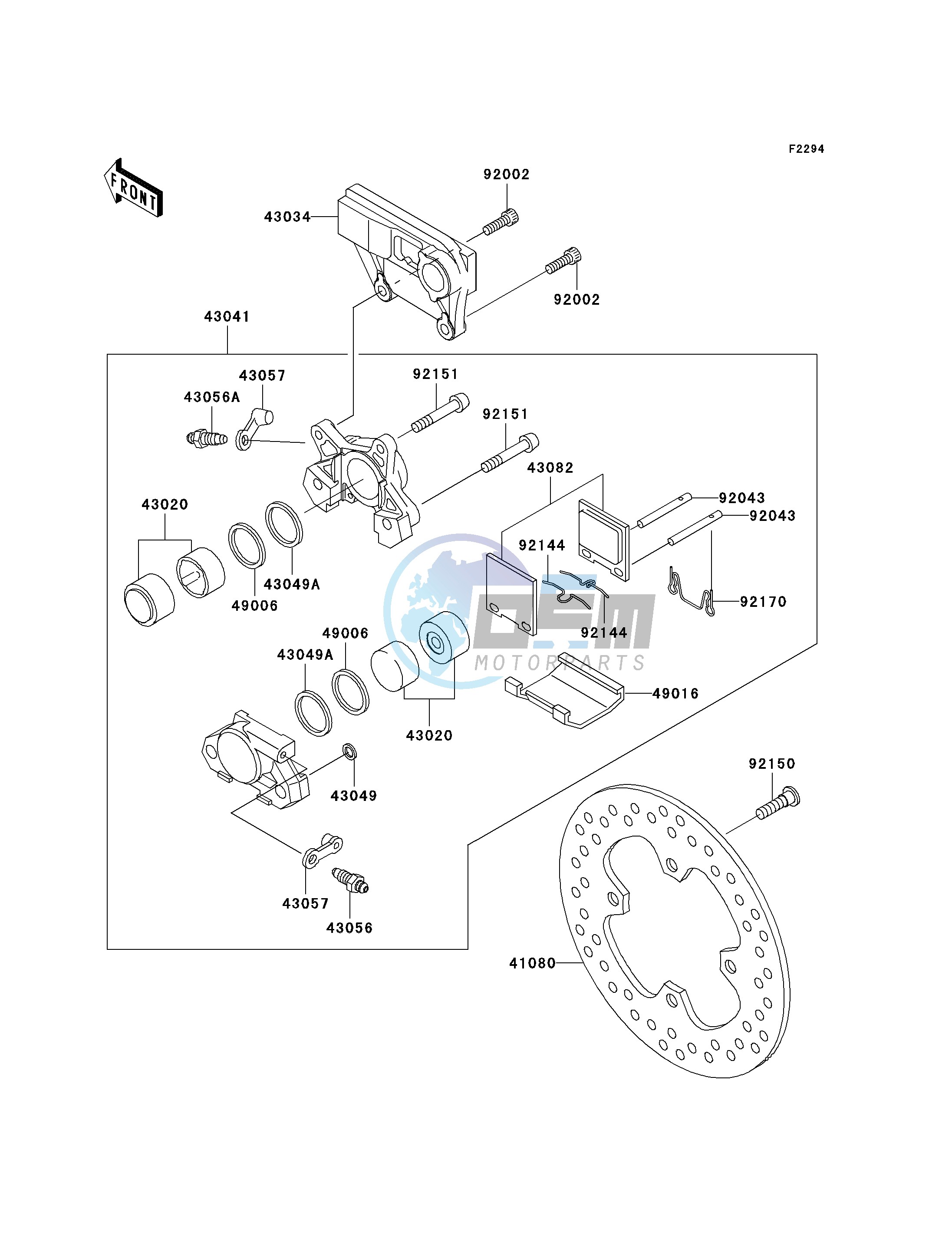 REAR BRAKE-- B1_B2- -