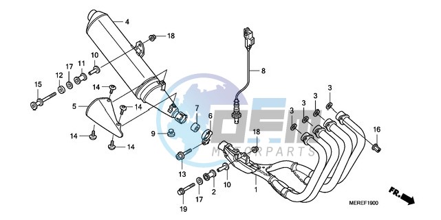 EXHAUST MUFFLER