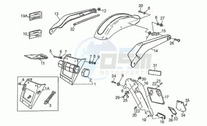 Nevada 750 drawing Number plate holder