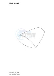 GSX-R750 EU drawing SEAT TAIL BOX (OPTIONAL)