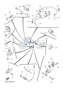 XVS950CU XV950 (2DE2) drawing ELECTRICAL 1