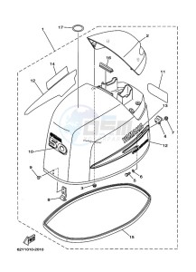 FT50C drawing TOP-COWLING