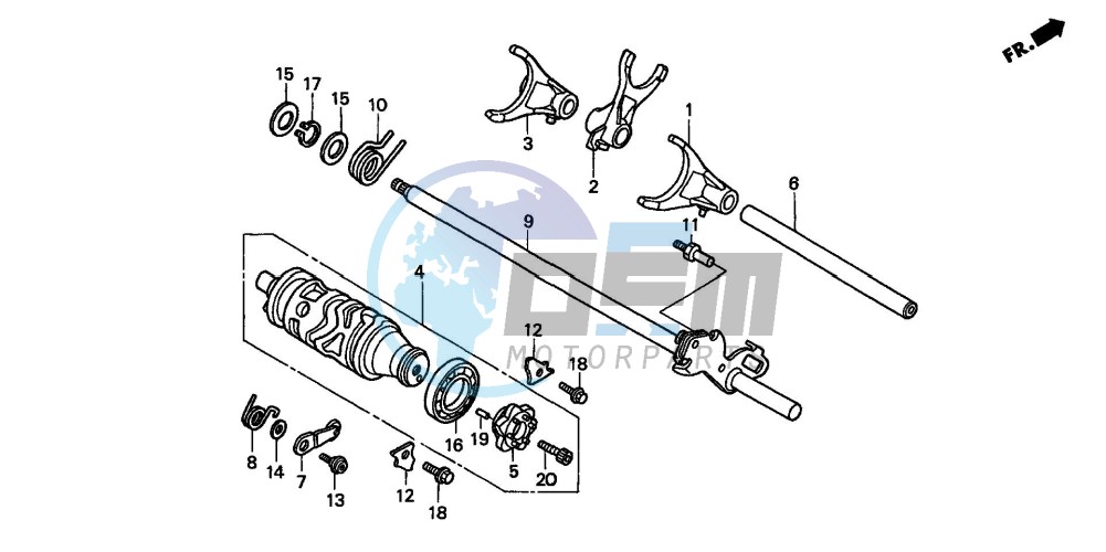 GEARSHIFT DRUM