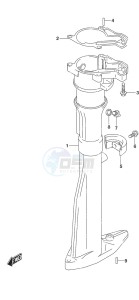 DF 2.5 drawing Drive Shaft Housing (S)