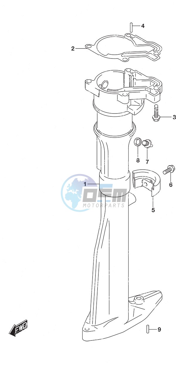 Drive Shaft Housing (S)