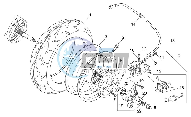 Rear Wheel