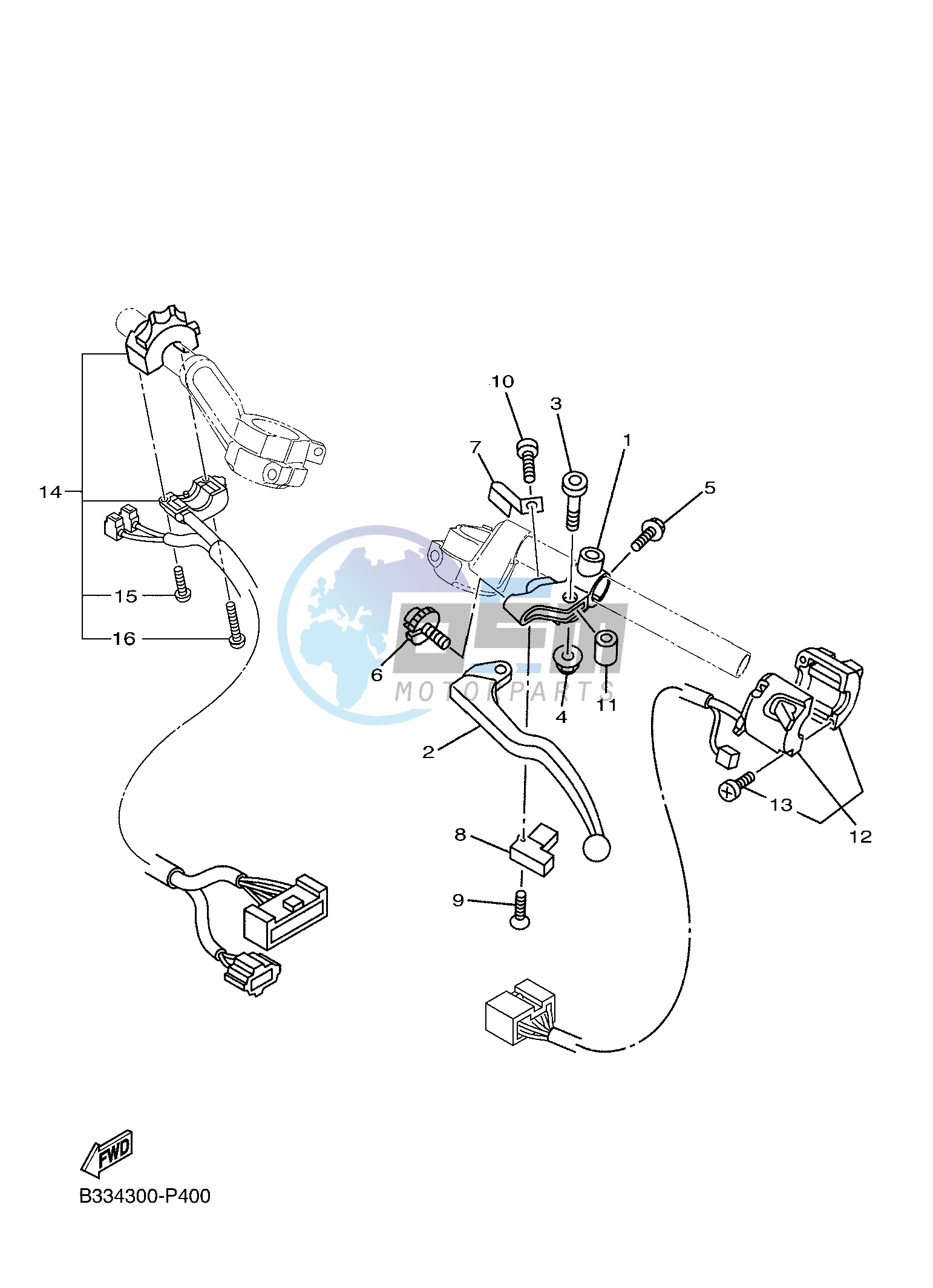 HANDLE SWITCH & LEVER