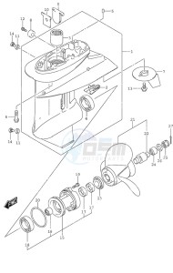 DF 25A drawing Gear Case