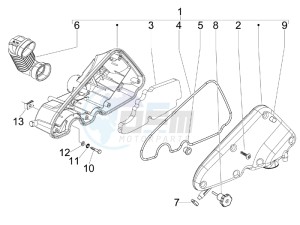 Fly 50 4t (USA) drawing Air filter