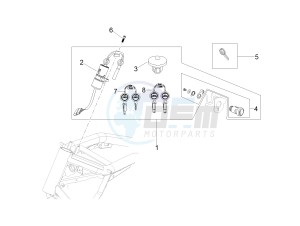 MGX 21 FLYING FORTRESS 1380 APAC drawing Locks