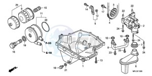 CBR1000RA9 UK - (E / ABS MME) drawing OIL PAN/OIL PUMP